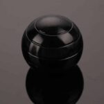 Porte-encens en obsidienne noire, décoration scientifique élégante et mystérieuse, idéale pour créer une ambiance zen et sophistiquée dans votre intérieur.