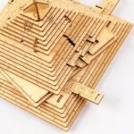 Panneaux en bois pour expériences scientifiques, mesures et projets éducatifs, parfaits pour la construction de modÚles et d'instruments de laboratoire.