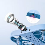 Lentille de microscope avec composants optiques, illustrant la précision et la technologie avancée pour l'observation scientifique.