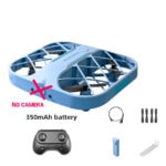 Drone éducatif avec accessoires et batterie de 350mAh pour expérimentations scientifiques.