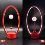 Lampe de décoration scientifique avec interrupteur ON/OFF, design moderne et éclairage LED, idéale pour une décoration originale et éducative.