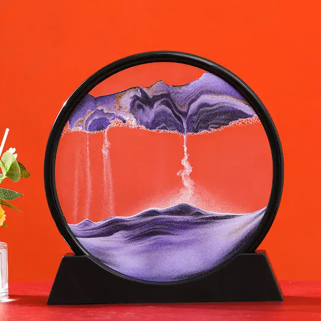 Panneau de décoration en verre avec effets de couleurs et de fluides, idéal pour une décoration scientifique ou moderne.