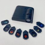 Kit d'observation astronomique portable avec lentilles colorées pour l'étude des planètes et des étoiles, idéal pour l'enseignement et la découverte scientifique.