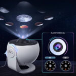 Appareil de projection d'objets célestes pour décoration et éducation.