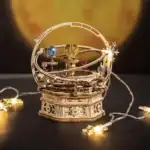 Balade éducative dans le cosmos en bois.