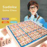 Jeu de Sudoku éducatif pour enfants, favorisant la logique, la concentration et l'interaction parent-enfant.