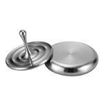 Pivots de jeu en métal pour diabolo, accessoires de jonglerie, parfaits pour les amateurs de diabolo, en acier inoxydable, design professionnel.