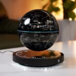 Lampe projection céleste, décoration scientifique pour intérieur.