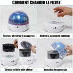 Filtre à boule de galaxie pour décoration scientifique et cosmique.