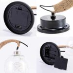 Lampe de bureau originale en forme de bouteille avec éclairage LED, idéale pour la décoration scientifique ou comme objet de collection.