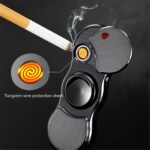 Porte-clés multifonction avec protection en tungstène contre la chaleur et le feu, équipé d’un dispositif d’alarme et d’un design moderne, idéal pour la sécurité personnelle.