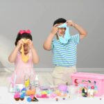 Accessoires de jeu scientifique pour enfants, jouets éducatifs et amusants pour stimuler la curiosité et l'apprentissage.