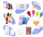 Pâte à modeler douce et colorée pour enfants, idéale pour la création artistique et la décoration, avec divers accessoires pour modeler et décorer.