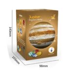 Miniature de Jupiter, planète du système solaire, pour activité éducative.