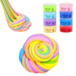 Pâte à modeler colorée en spirale, idéale pour la création artistique et les activités manuelles pour enfants. Facile à manipuler, cette pâte offre des possibilités infinies de décoration et de jeu cr.