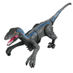 Figurine de T-Rex en plastique articulé, modèle réaliste avec détails colorés, idéale pour la décoration scientifique ou pour collection.