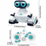 Robot éducatif programmable pour enfants, avec télécommande et fonctionnalités interactives, idéal pour apprendre la programmation et la robotique de manière ludique et éducative.