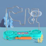 Piste de billard scientifique en métal et plastique, conçue pour expérimentations éducatives et activités ludiques. Parfaite pour stimuler la curiosité scientifique chez les enfants et les étud.