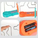 Jeu éducatif de physique avec aimants, circuits et composants électroniques pour enfants, favorisant l'apprentissage ludique des principes scientifiques.