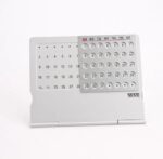 Calendrier magnétique de bureau pour organisation.