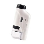 Lunette de microscope compacte et portable pour l'observation scientifique. Facile à transporter, idéale pour l'éducation, la recherche ou l'exploration en extérieur.
