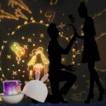 Bague scientifique lumineuse en forme de planète, idéale pour les amateurs de science et d'astronomie, avec un design original et lumineux pour un style unique.