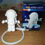 Vêtement d'astronaute USB avec lumière LED, idéal pour décoration ou cadeau, alimenté par USB, avec un design mignon et innovant.