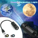 Projecteur de lumière de projection de planète avec accessoires.