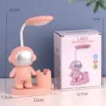 Lampe LED en forme d'astronaute pour décoration et ambiance.