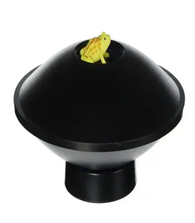 Porte-clés en forme de grenouille scientifique avec un design amusant, parfait pour les amateurs de science et de décoration originale.