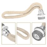 Cordon chauffant en tissu résistant, idéal pour applications scientifiques et expérimentations. Facile à manipuler, il assure une conduction thermique efficace et une sécurité optimale.