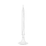 Bougie de laboratoire en verre transparent pour expériences scientifiques et décoration. Parfait pour ajouter une touche scientifique à votre espace ou pour des activités éducatives.