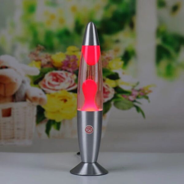Lampe de chevet cœur LED rouge, décoration romantique et lumineuse pour chambre ou salon.
