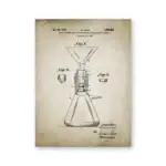 Dispositif de laboratoire vintage pour décoration ou collection scientifique.