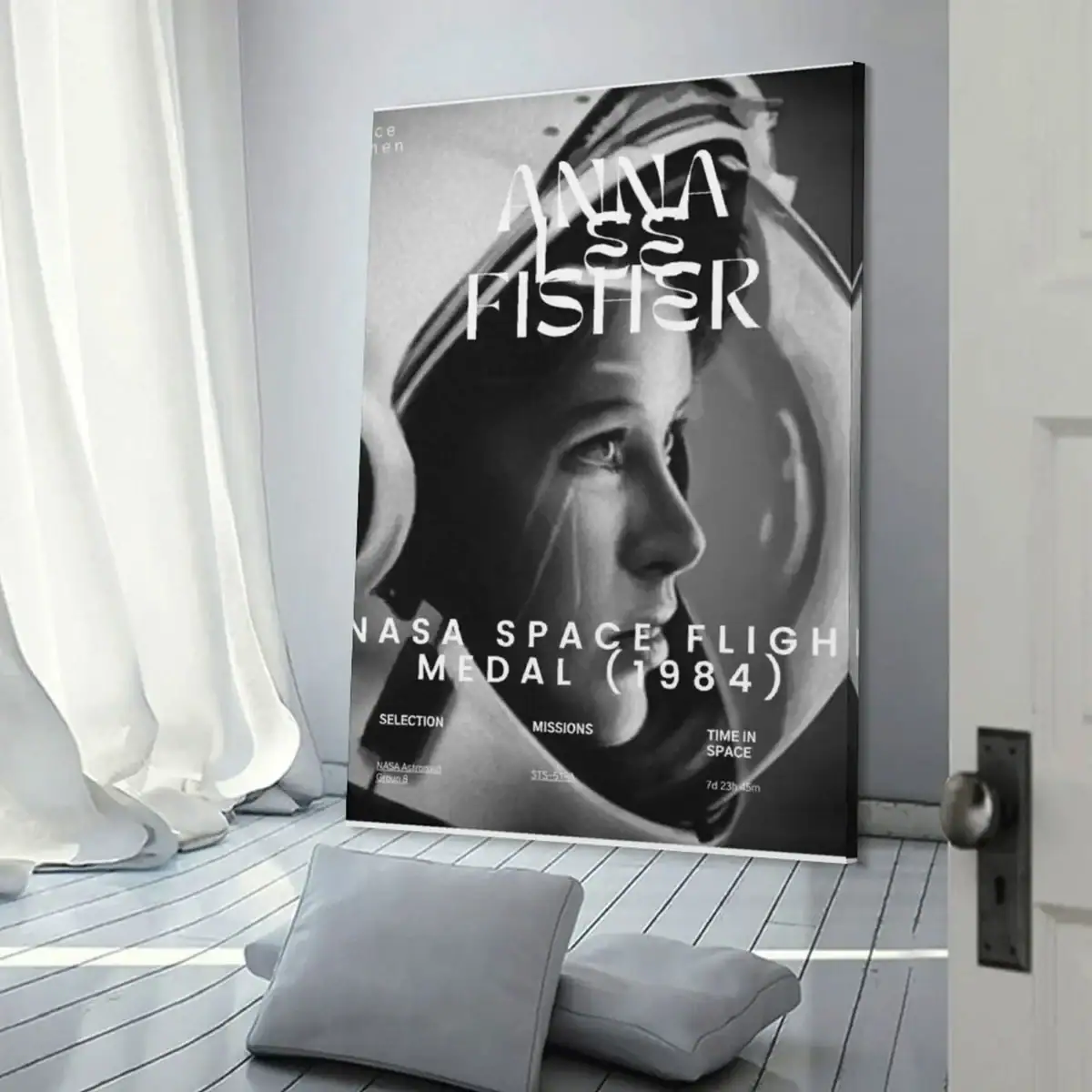 Anna Fisher astronaute poster – Image 2