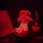 Vêtement d'astronaute en 3D lumineux, décoratif et original, parfait pour les amateurs de science et d'espace.
