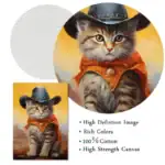 Tableau astronaute chat – Image 7