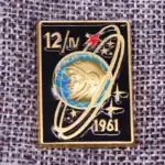 Pin erster Weltraumflug 12. April 1961