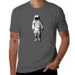 Vêtement gris avec motif d'astronaute en combinaison spatiale sur le devant.