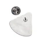 Pendentif scientifique en forme de triangle avec broche métallique, idéal pour décoration ou accessoires de science. Fabriqué en métal avec finition élégante, parfait pour les amateurs de science et d.