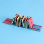 Puzzles en mousse colorés pour enfants, blocs de jeu éducatifs, parfaits pour développer la motricité et la coordination, décorations ludiques pour une chambre d'enfant.
