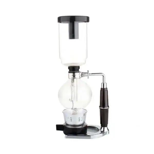 Appareil de distillation en verre pour expériences de laboratoire, avec condenseur et ballon, idéal pour la recherche scientifique et l'enseignement.