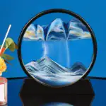 Balade en montagne en verre 3D avec éclairage LED intégré.