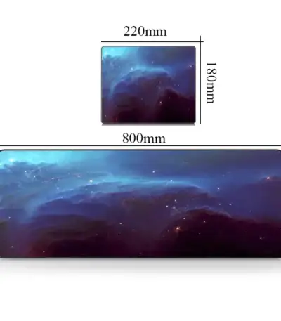 Panneau décoratif galaxie avec motif cosmique, dimensions 800x300mm, parfait pour une décoration intérieure inspirée de l'univers et de l'astronomie.