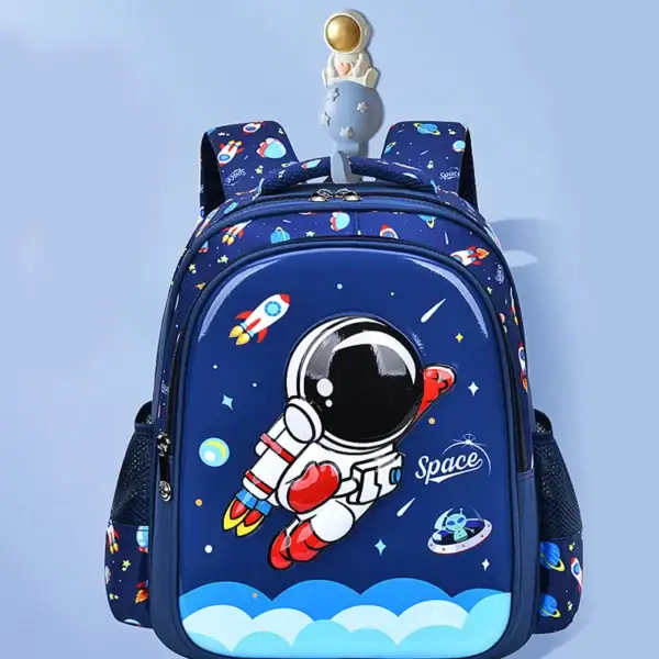 Sac à dos enfant avec motif d'astronaute et espace.