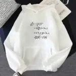 Pendentif scientifique en forme de hoodie avec équations physiques imprimées, idéal pour les amateurs de science et de décoration. Fabriqué en matériau de haute qualité, ce pendentif unique combine st.