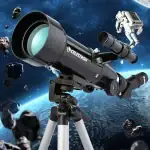 Télescope Celestron pour l'observation des étoiles et des planètes dans l'espace. Parfait pour l'astronomie amateur et l'exploration spatiale.