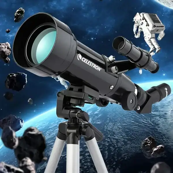 Télescope Celestron pour l'observation des étoiles et des planètes dans l'espace. Parfait pour l'astronomie amateur et l'exploration spatiale.