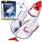 Vaisseau spatial télécommandé pour enfants, jouet éducatif et ludique, idéal pour stimuler l'imagination et l'apprentissage scientifique chez les jeunes passionnés d'espace.
