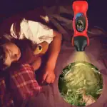 Projecteur dinosaure pour chambre d'enfant avec lumière LED.